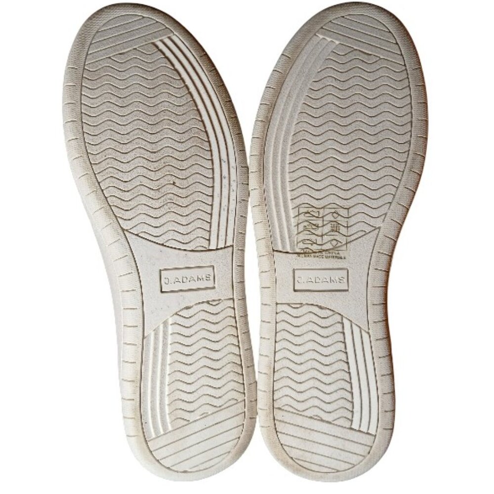 J. ADAMS Gold Glitter Platform Sneakers Size 7.5M - Like New. - Picture 9 of 9